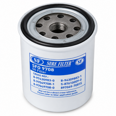 نمای رزوه و واشر فیلتر روغن Sure Filter SFO 9708